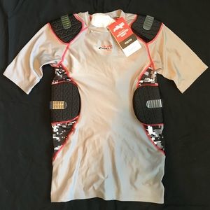 Boys Riddell Integrated Compression Shirt, Size XL